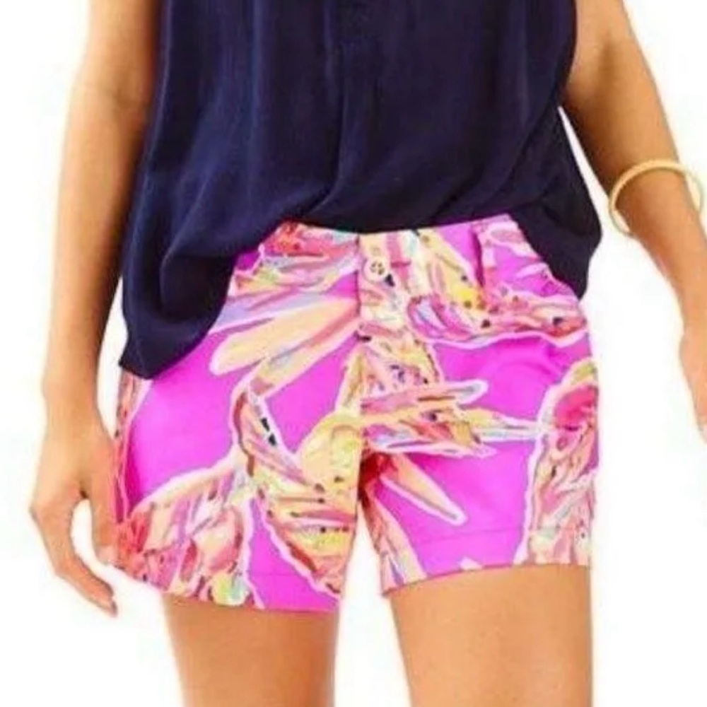 NWT Lilly Pulitzer, The Callahan Short, Amethyst Sunseekers Size 10